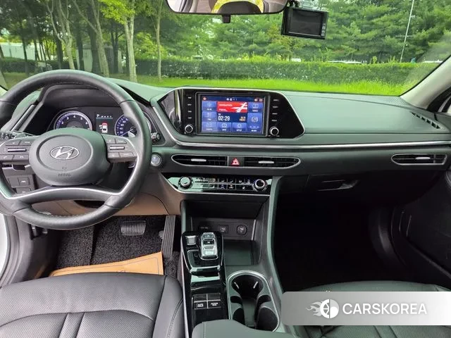 Hyundai Sonata (DN8) 2021 Белый из Кореи, фото 2