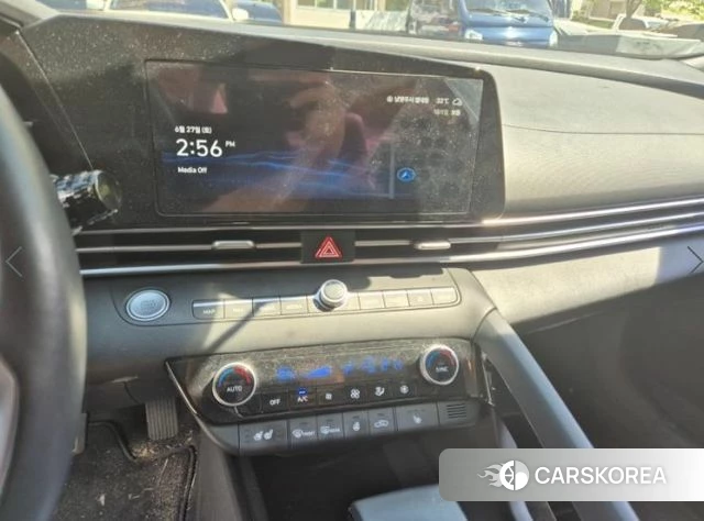 Hyundai Avante Hybrid (CN7) 2021 Белый из Кореи, фото 2