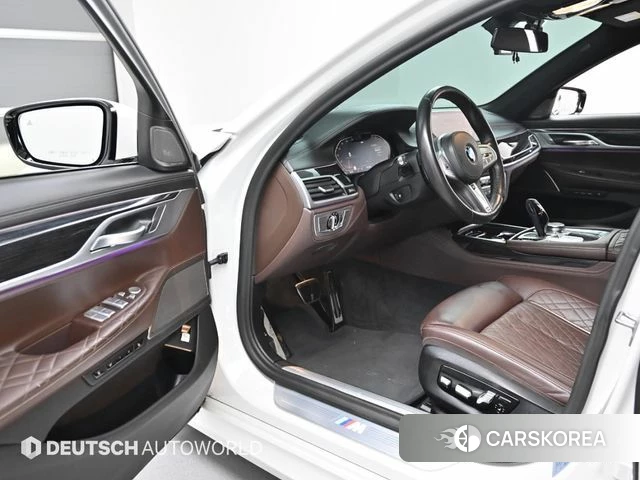 BMW 7 Series (G11) 2019 Белый из Кореи, фото 2