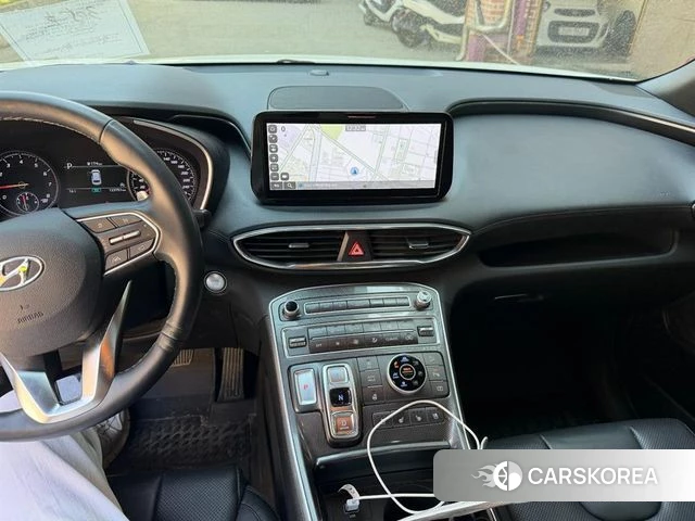 Hyundai The New Santa Fe 2021 Белый из Кореи, фото 2