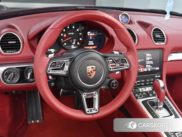 Porsche 718 Boxster 2023 Черный из Кореи, фото 2