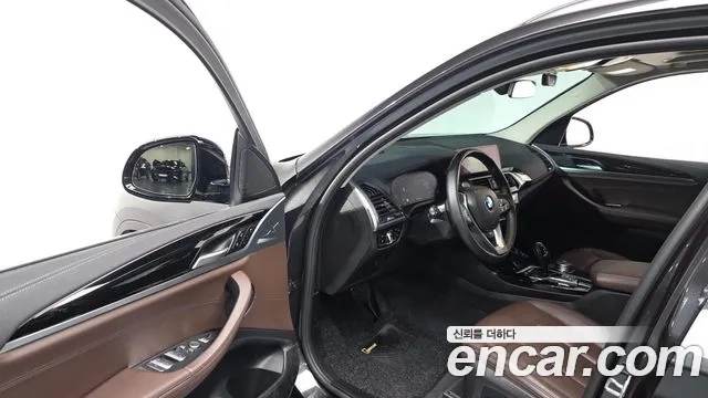 BMW X3 (G01) 2020 Черный из Кореи, фото 2