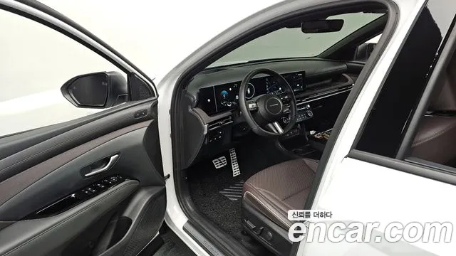 Hyundai The New Tucson Hybrid (NX4) 2024 Белый из Кореи, фото 2