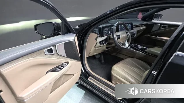 Kia K8 2021 Черный из Кореи, фото 2