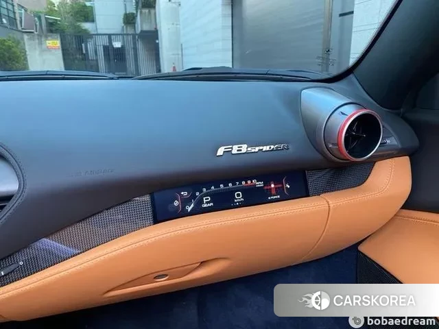 Ferrari F8 Spider 2021 Синий из Кореи, фото 2