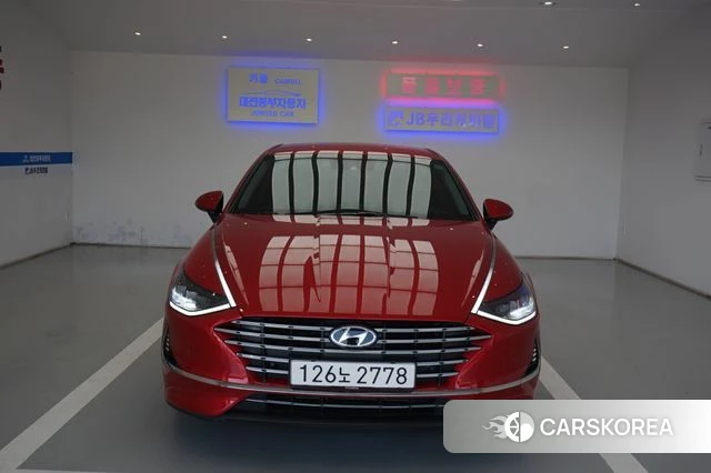 Hyundai Sonata Hybrid (DN8) 2021 Красный из Кореи, фото 2