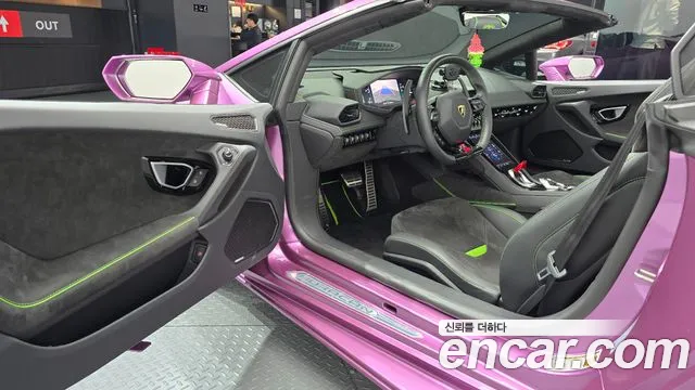 Lamborghini Huracan 2023 Фиолетовый из Кореи, фото 2