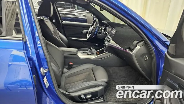 BMW 3 Series (G20) 2022 Синий из Кореи, фото 2