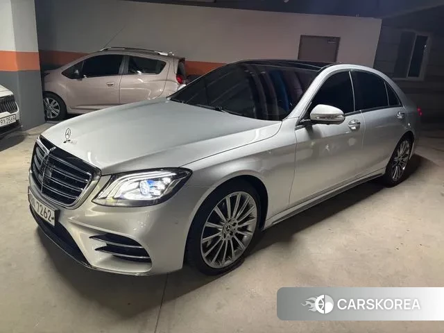 Mercedes-Benz S-Class W222 2018 Серебряный из Кореи, фото 2
