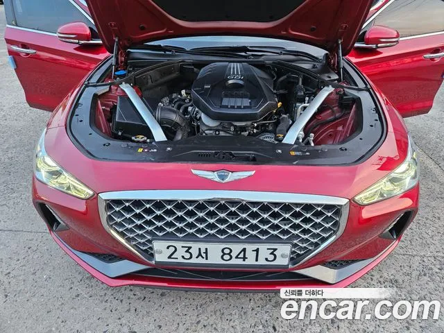 Genesis G70 2018 Красный из Кореи, фото 2