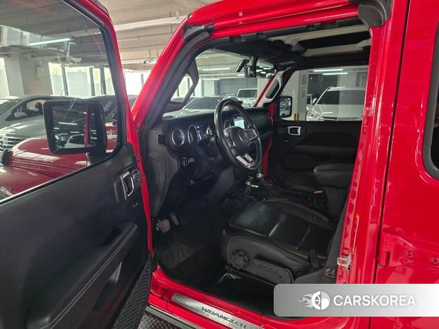 Jeep Wrangler (JL) 2021 Красный из Кореи, фото 2