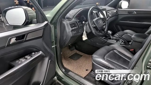 Ssangyong The New Rexton Sport 2021 Темно-зеленый из Кореи, фото 2