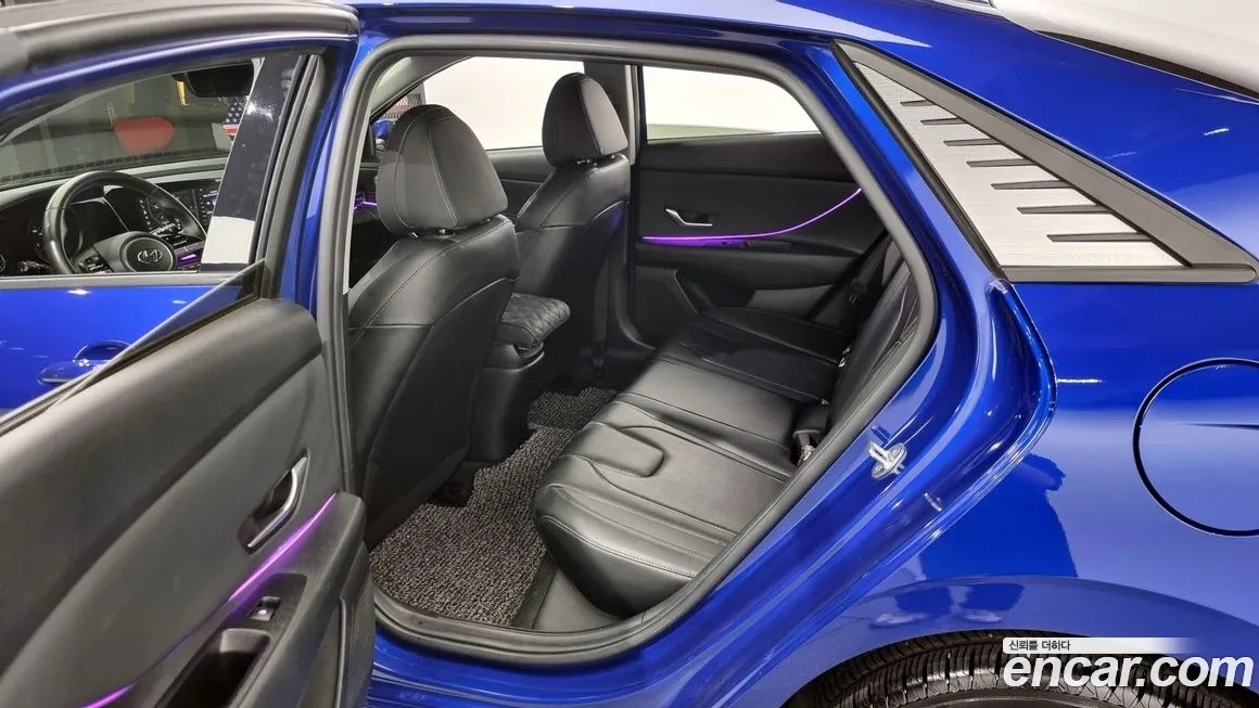 Hyundai Avante (CN7) 2021 Синий из Кореи, фото 2