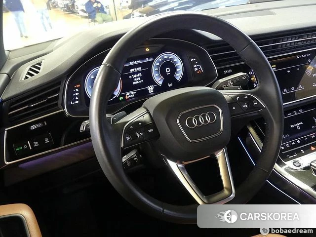 Audi Q7 (4M) 2021 Серебристо-серый из Кореи, фото 2