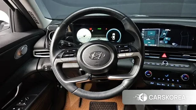 Hyundai Avante (CN7) 2021 Белый из Кореи, фото 2