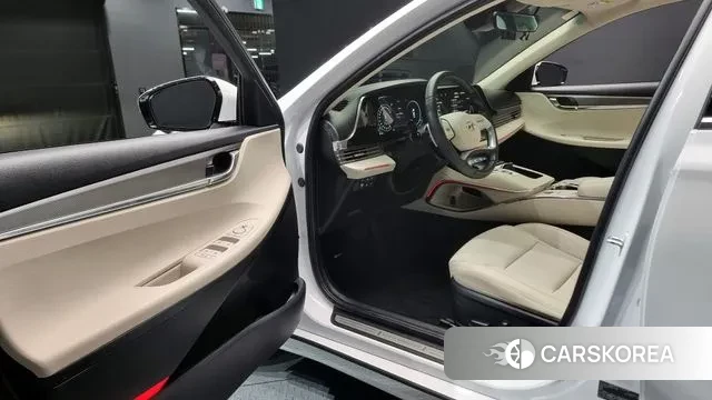 Hyundai The New Grandeur IG Hybrid 2021 Белый из Кореи, фото 2