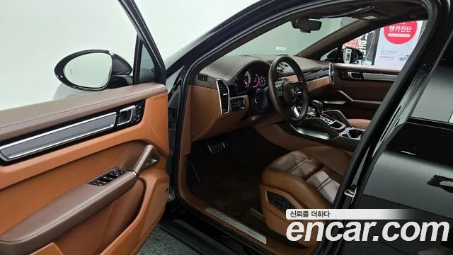 Porsche Cayenne (PO536) 2023 Черный из Кореи, фото 2