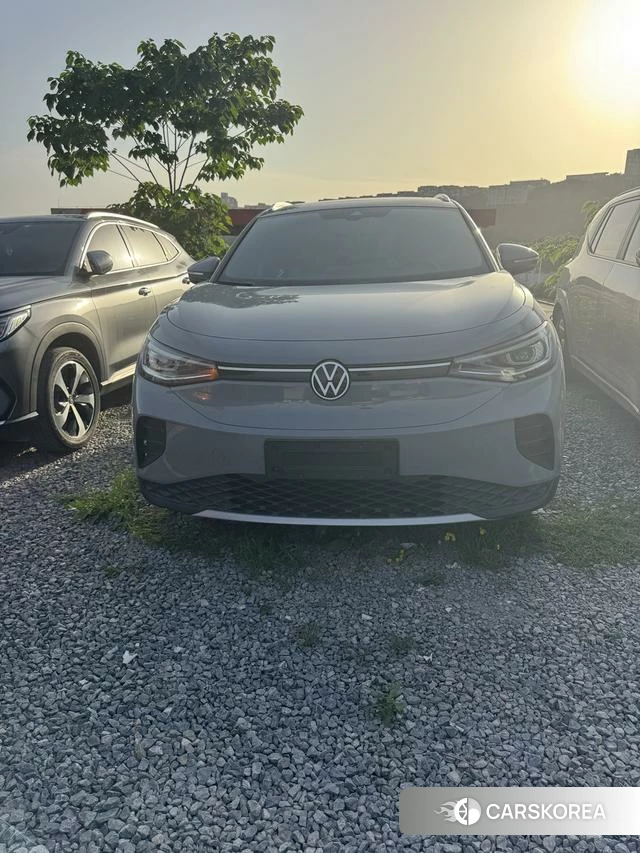 Volkswagen ID.4 CROZZ 2021 Серебристо-серый из Китая, фото 2