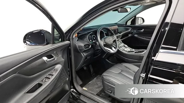 Hyundai The New Santa Fe 2021 Черный из Кореи, фото 2