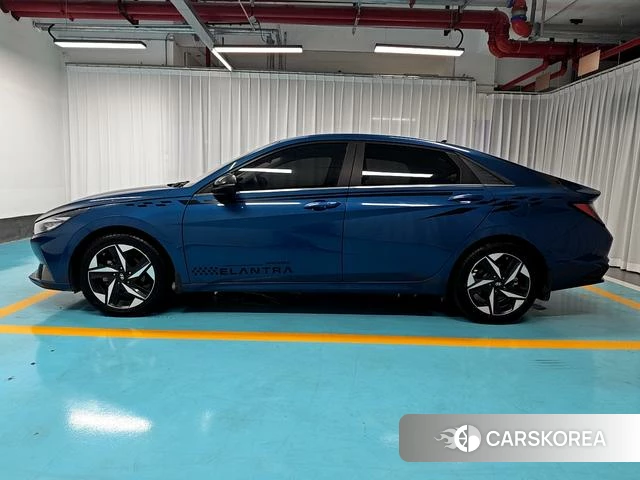 Hyundai Elantra 2021 Синий из Китая, фото 2