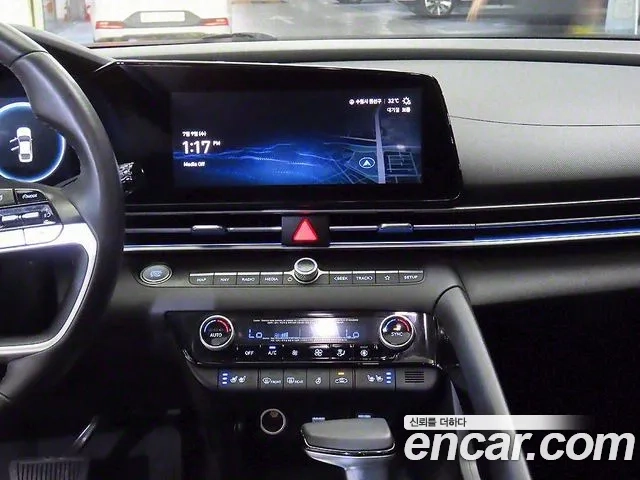 Hyundai Avante Hybrid (CN7) 2021 Серый из Кореи, фото 2