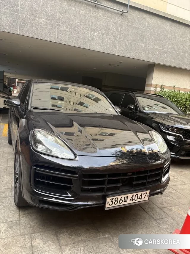 Porsche Cayenne (PO536) 2019 Черный из Кореи, фото 2