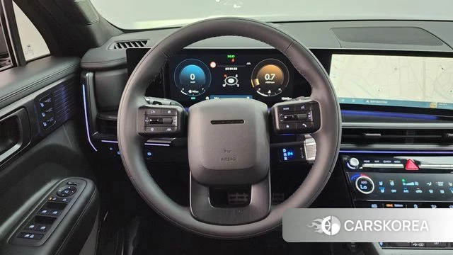 Hyundai Santa Fe (MX5) 2025 Черный из Кореи, фото 2