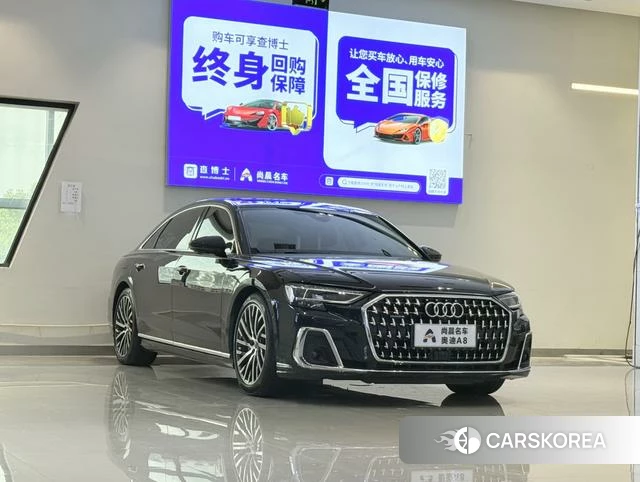 Audi A8 2023 Черный из Китая, фото 2