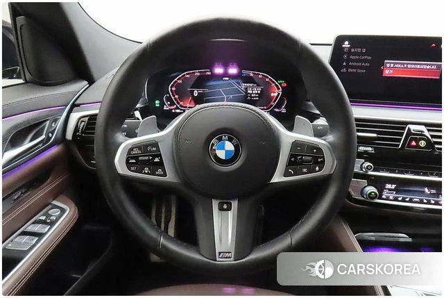BMW 6 Series GT (G32) 2022 Синий из Кореи, фото 2