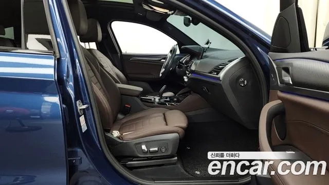 BMW X4 (G02) 2021 Синий из Кореи, фото 2