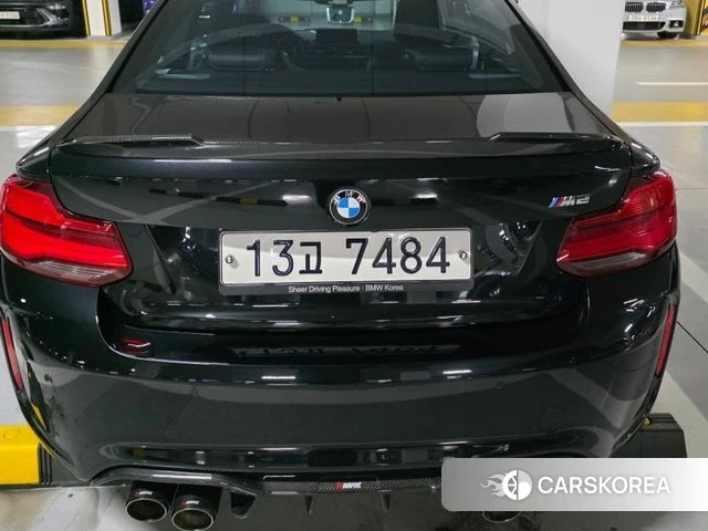 BMW M2 (F87) 2018 Черный из Кореи, фото 2