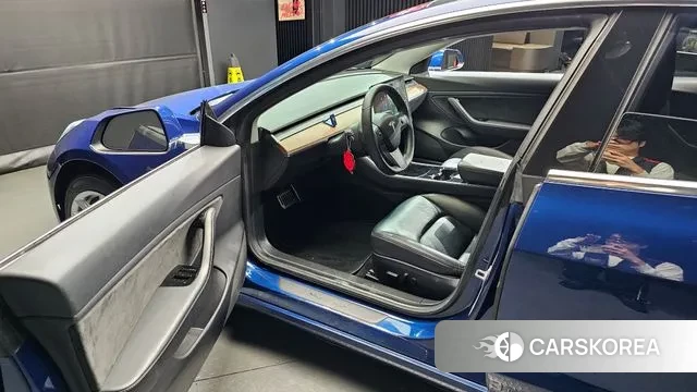 Tesla Model 3 2019 Синий из Кореи, фото 2