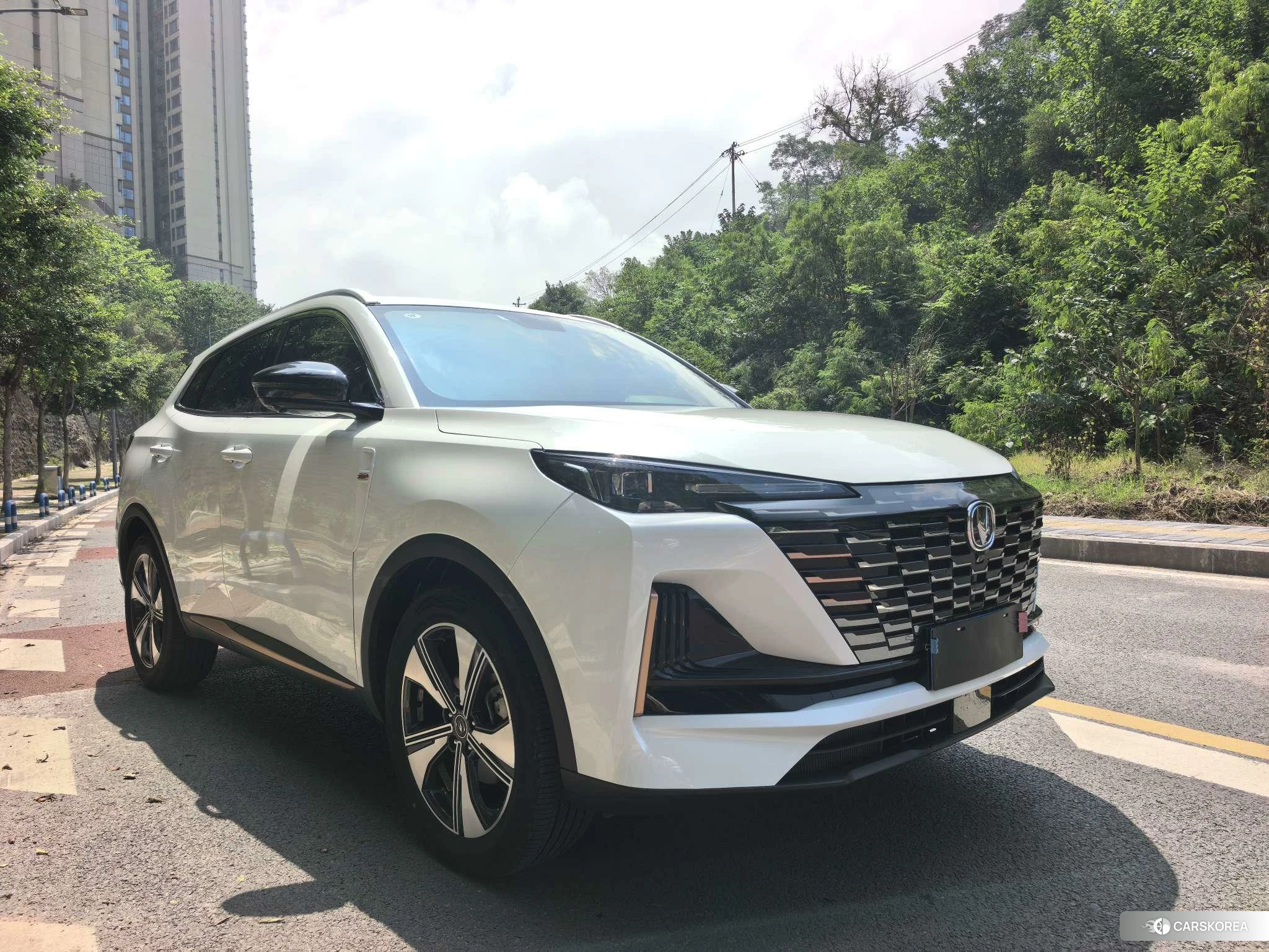 Chang'an CS55 PLUS 2021 Белый из Китая, фото 2