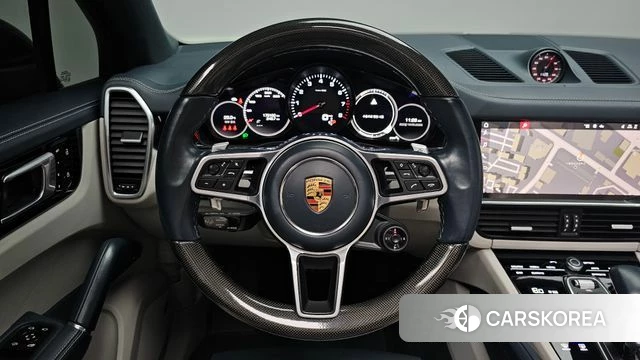 Porsche Cayenne (PO536) 2021 Синий из Кореи, фото 2