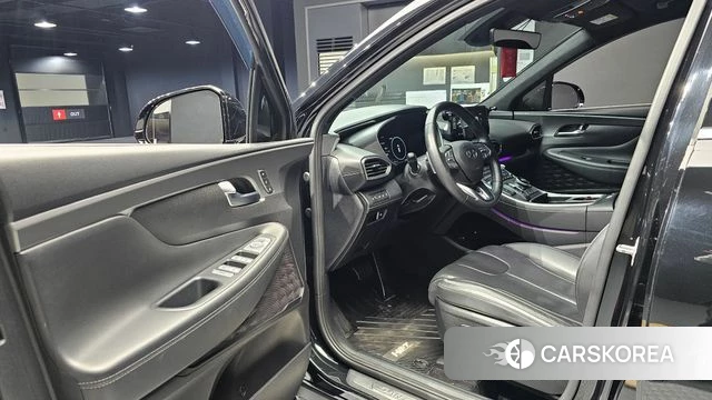 Hyundai The New Santa Fe 2021 Черный из Кореи, фото 2