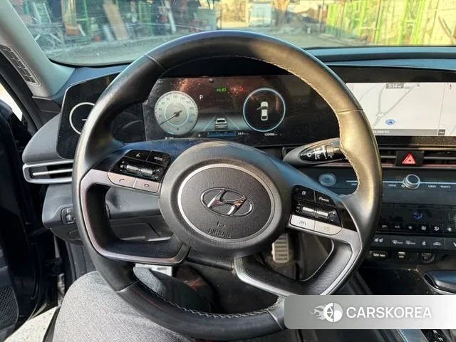 Hyundai Avante (CN7) 2021 Черный из Кореи, фото 2