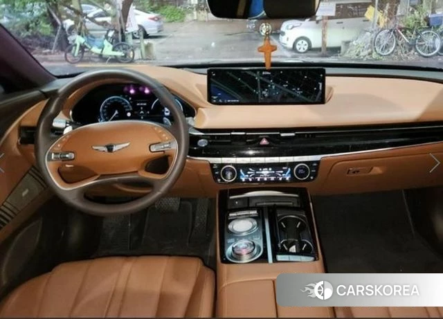 Genesis G80 (RG3) 2022 Черный из Кореи, фото 2
