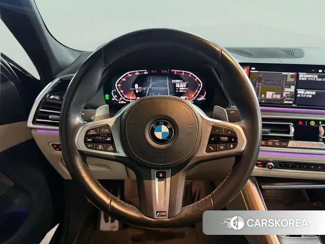 BMW X6 (G06) 2021 Черный из Кореи, фото 2