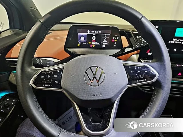 Volkswagen ID.4 2023 Небесно-голубой из Кореи, фото 2
