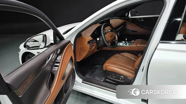 Genesis G80 (RG3) 2022 Белый из Кореи, фото 2