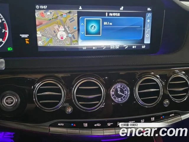 Mercedes-Benz S-Class W222 2019 Черный из Кореи, фото 2