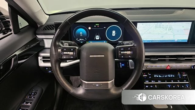 Hyundai Grandeur Hybrid (GN7) 2023 Черный из Кореи, фото 2