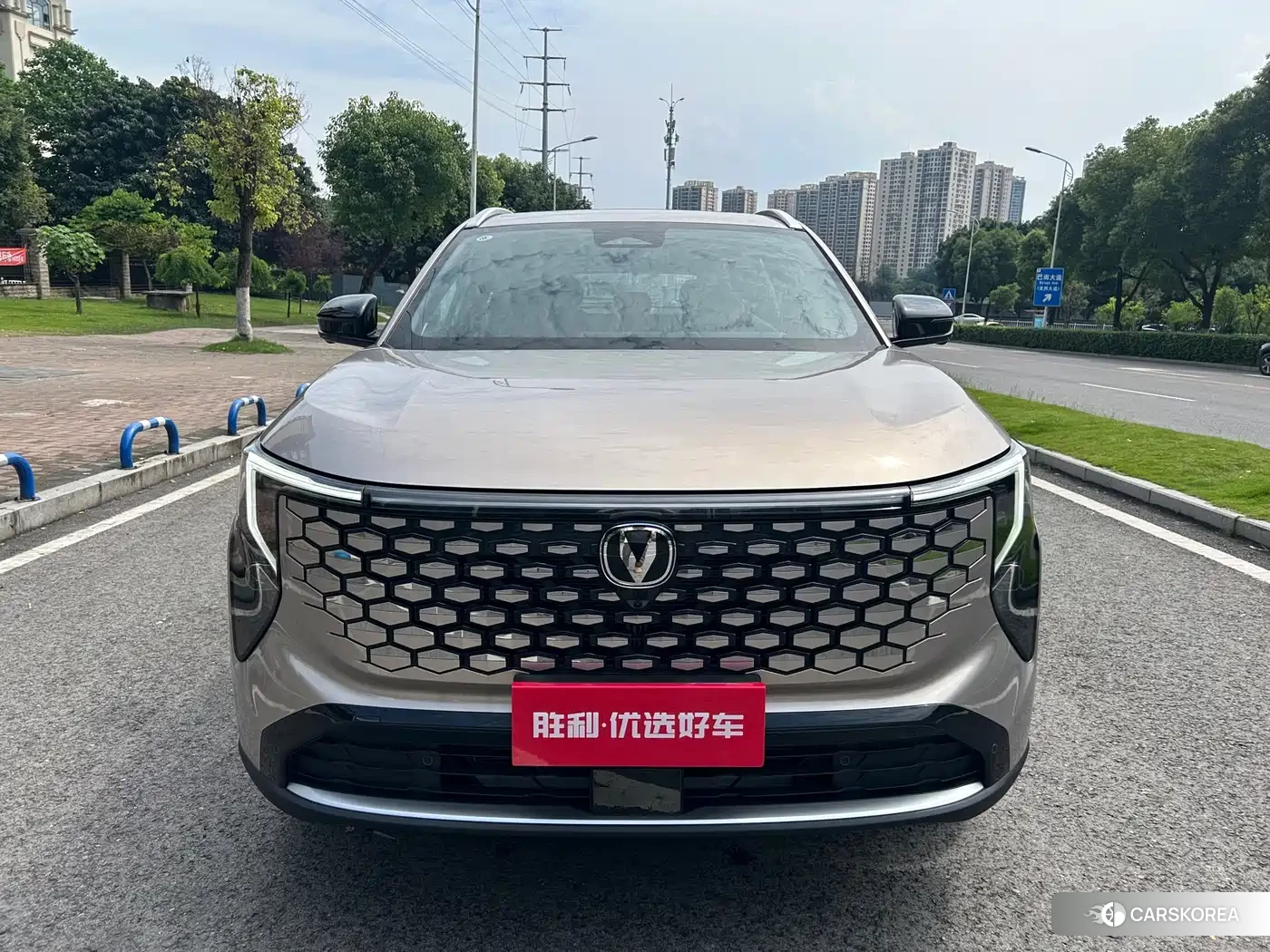 Chang'an Changan CS55PLUS 2025 Champagne/brown из Китая, фото 2
