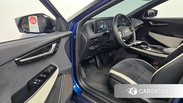 Kia EV6 2021 Синий из Кореи, фото 2