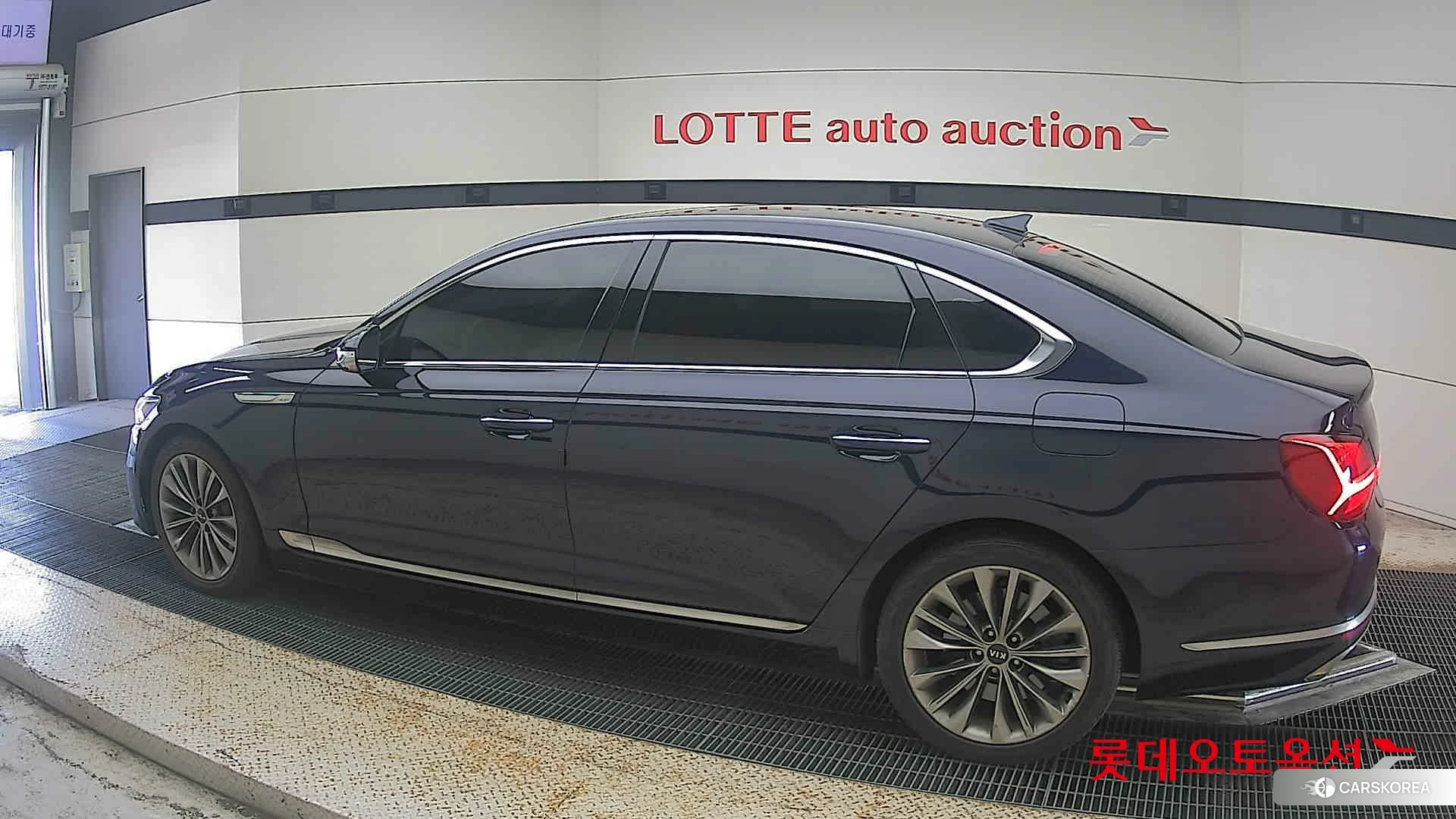 Kia K9 2022 Deep Chroma Blue из Кореи, фото 2