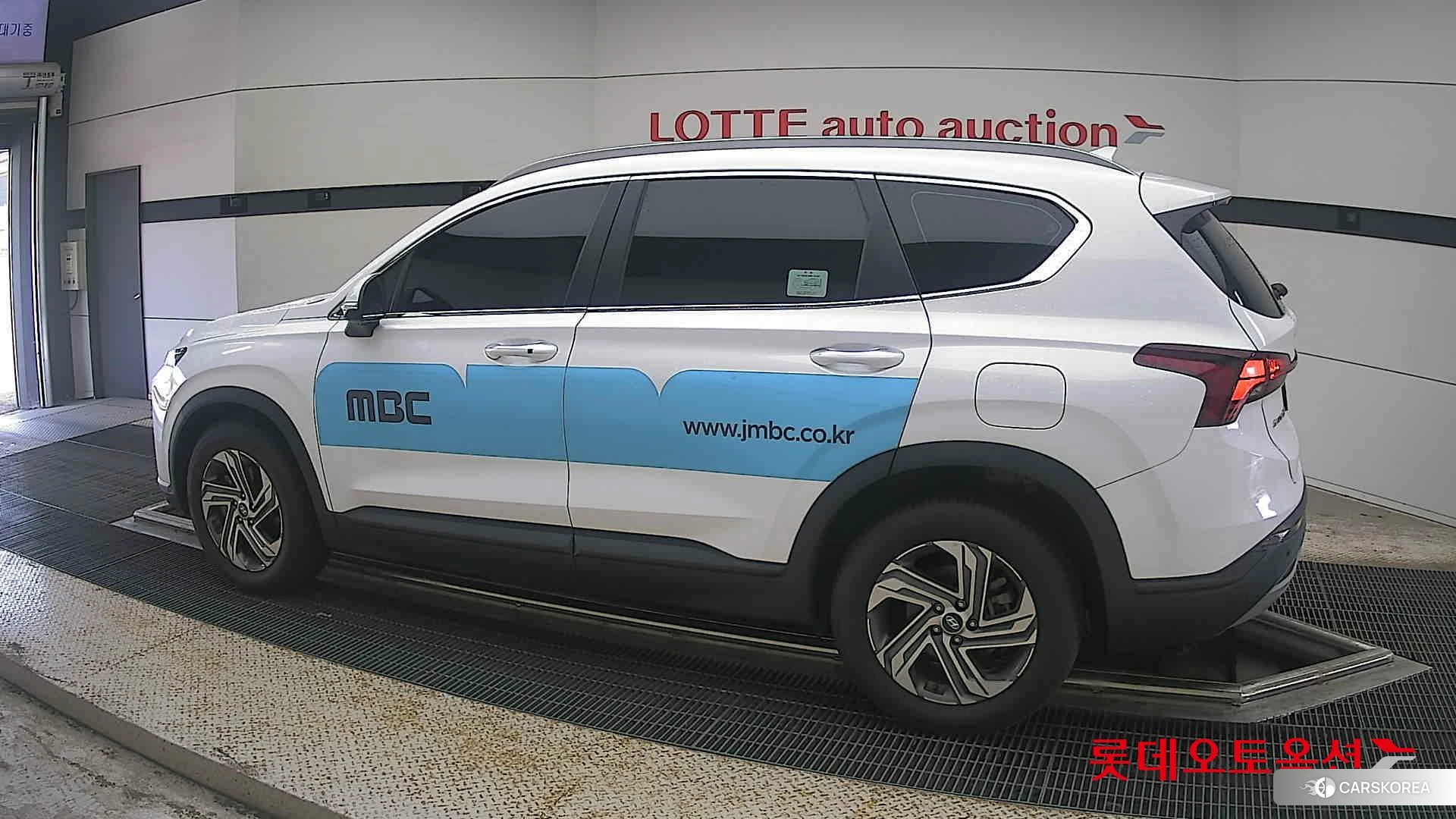 Hyundai Santa Fe 2021 White cream (optional) из Кореи, фото 2