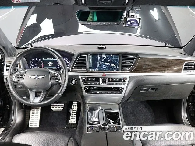Genesis G80 2018 Черный из Кореи, фото 2