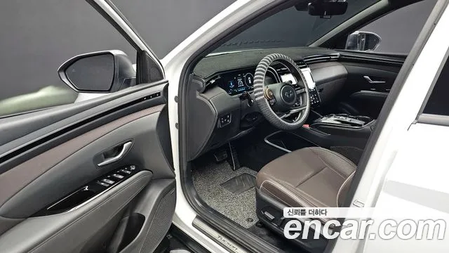 Hyundai Tucson Hybrid (NX4) 2023 Белый из Кореи, фото 2