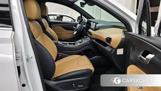 Hyundai The New Santa Fe 2023 Белый из Кореи, фото 2