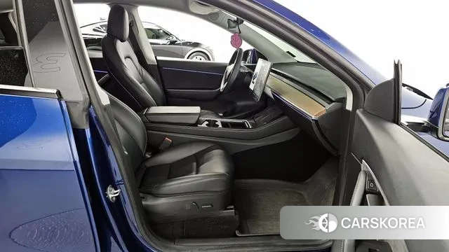 Tesla Model Y 2021 Синий из Кореи, фото 2